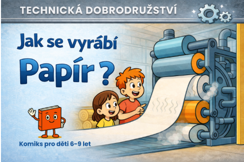 Obálka: Jak se vyrábí papír?