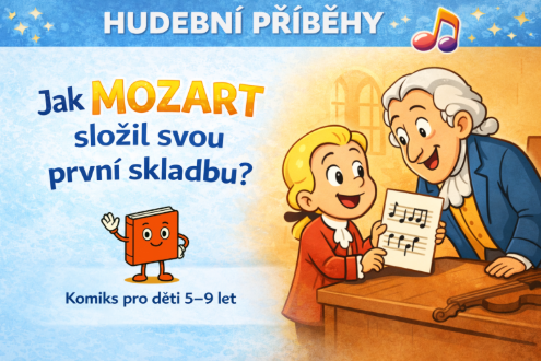 Obálka: Jak Mozart složil svou první skladbu?